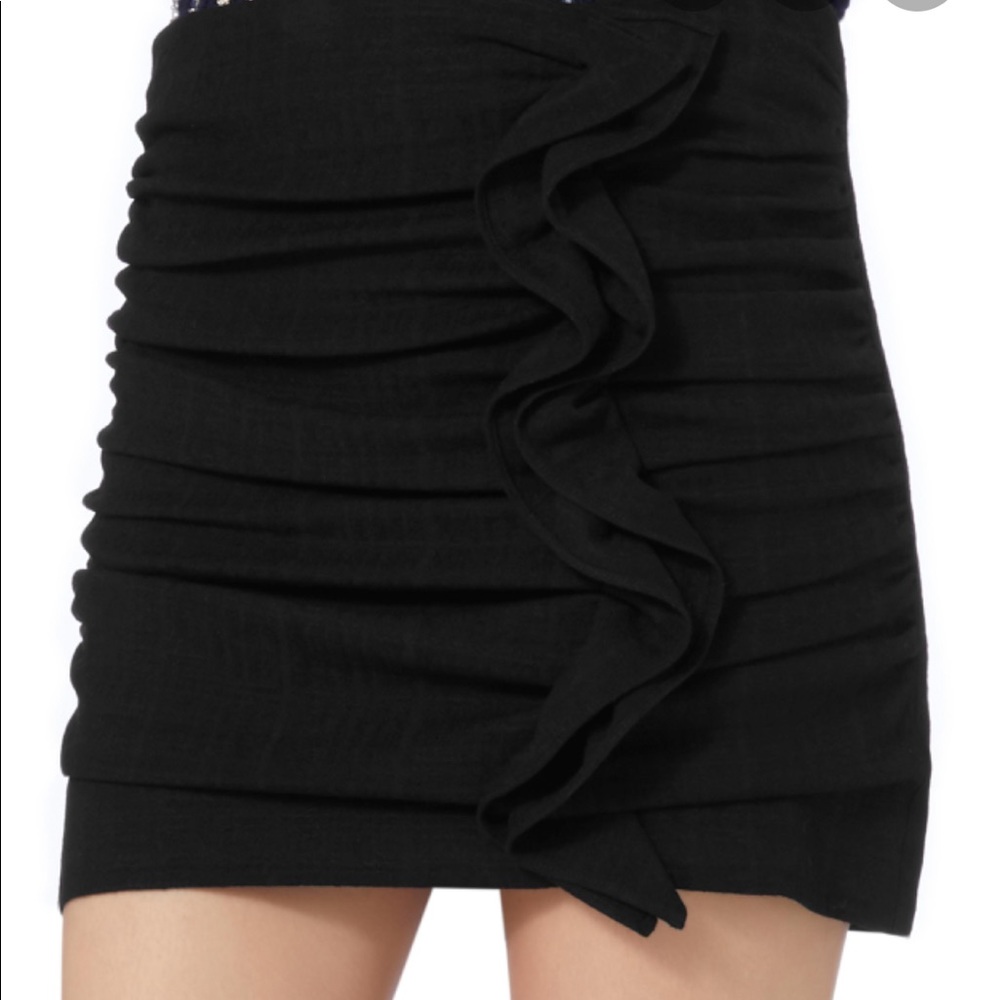 NWT Intermix Dakota Rouched skirt